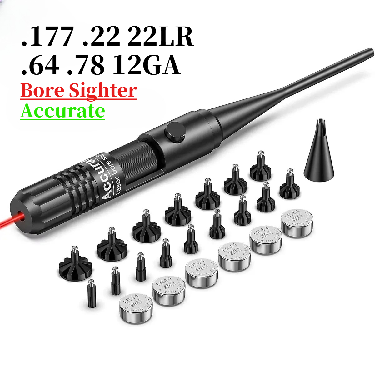 Laser Boresighter Kit - Kit de Alineación Láser Táctico Verde