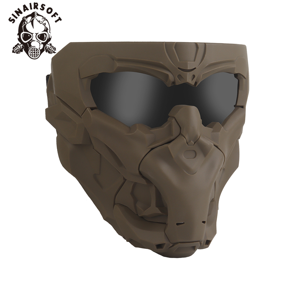 Outdoor Hunting Movies - SINAIRSOFT máscara táctica Cosplay DIY accesorios