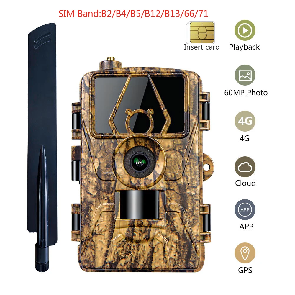 Outdoor Hunting Video Camera - Cámara infrarroja HD8K para vigilancia, Control
