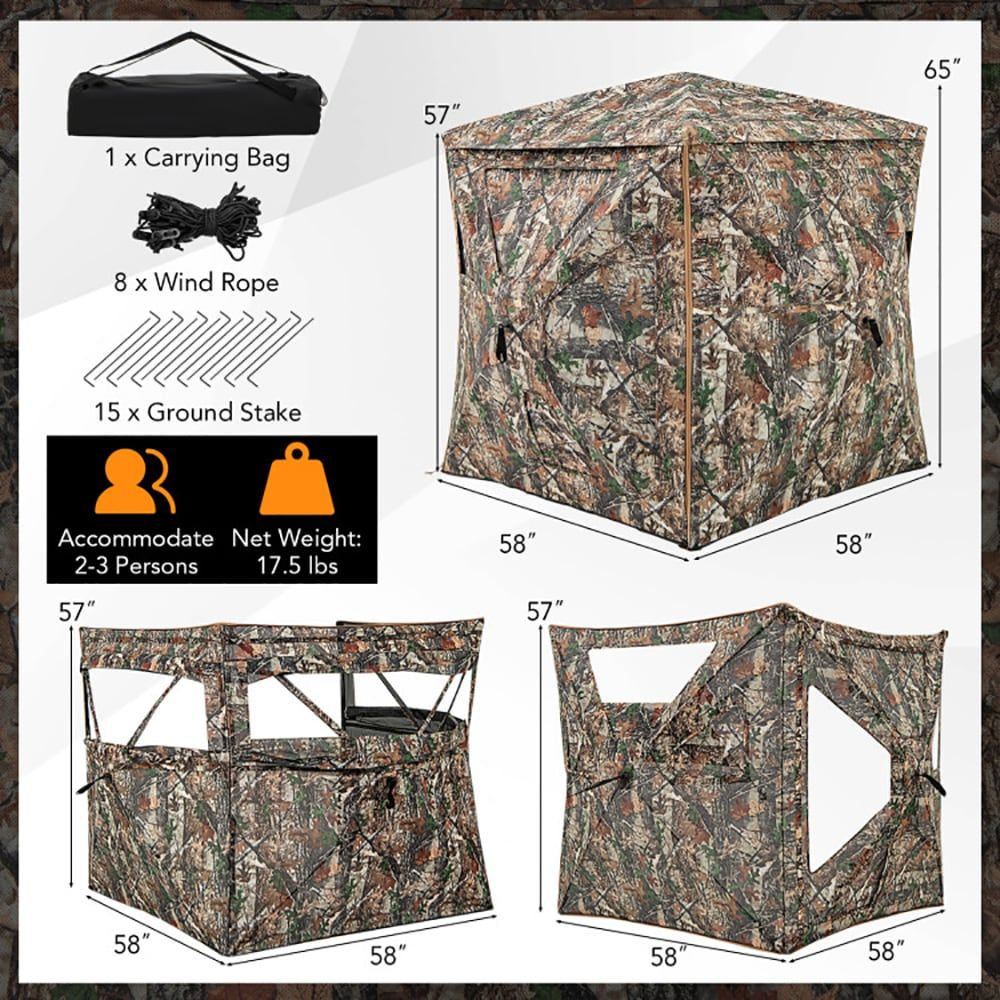 Hunting & Outdoor Supplies - Refugio de Caza Desmontable 5 en