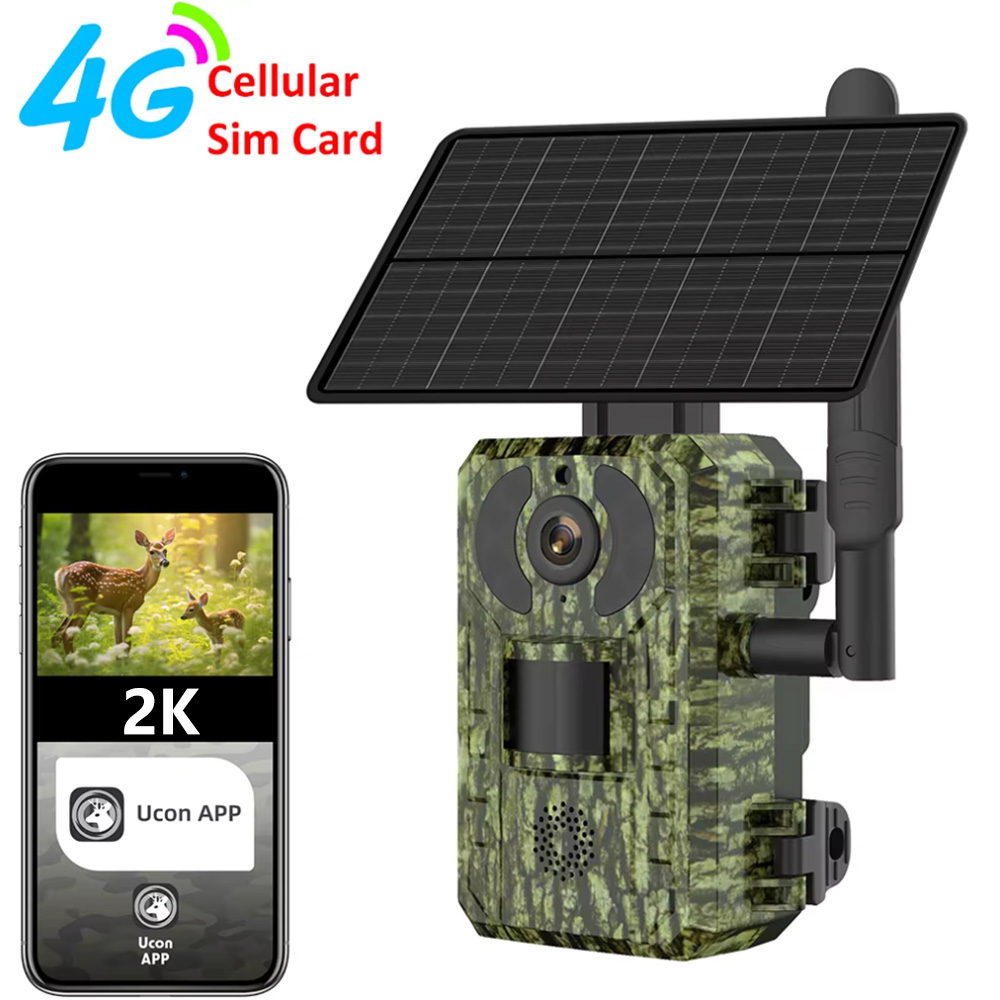 Outdoor Hunting Video Camera - Cámara de Caza Celular 4G para