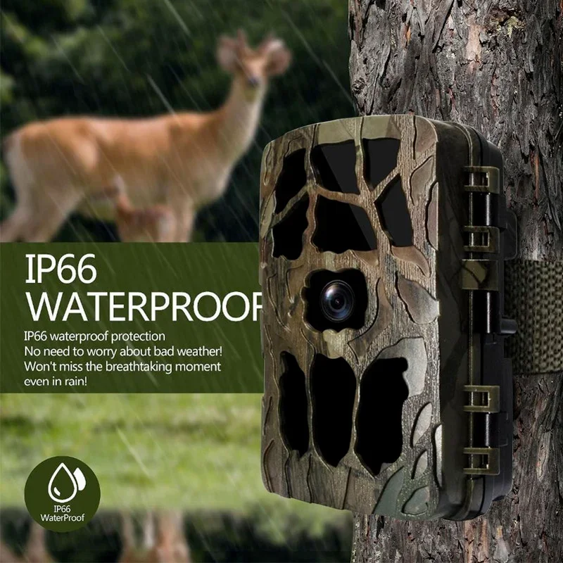 Outdoor Hunting Video Camera - H982 IP66 impermeable 4K infrarrojos al