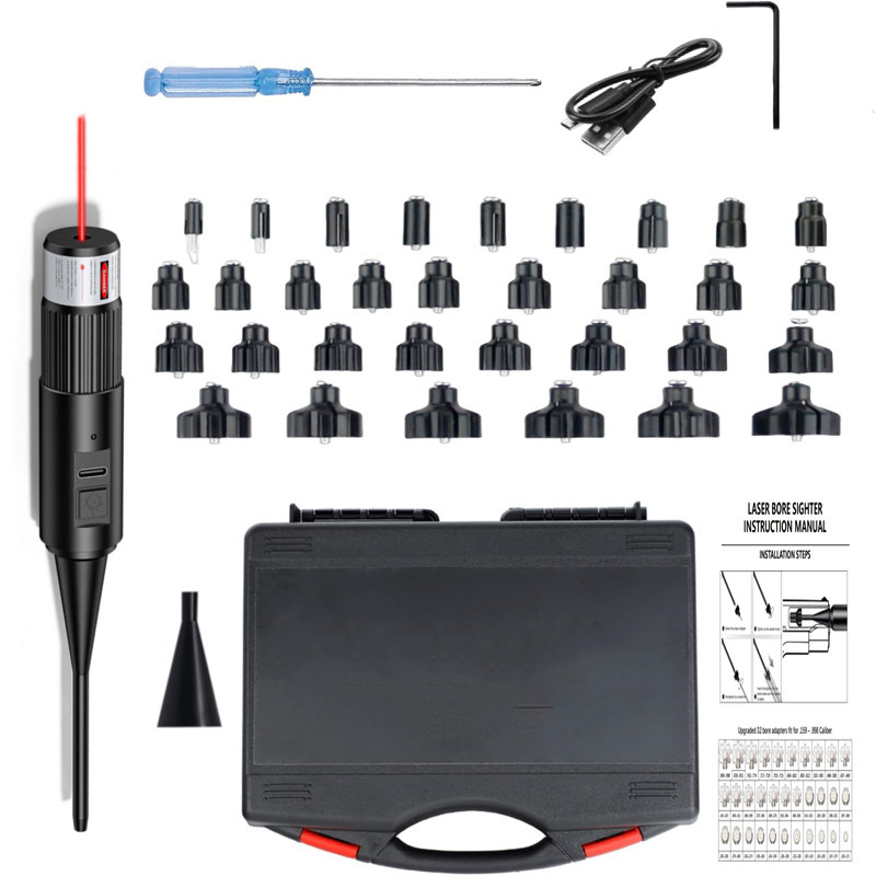 Laser Boresighter Kit - Kit de mira de orificio láser