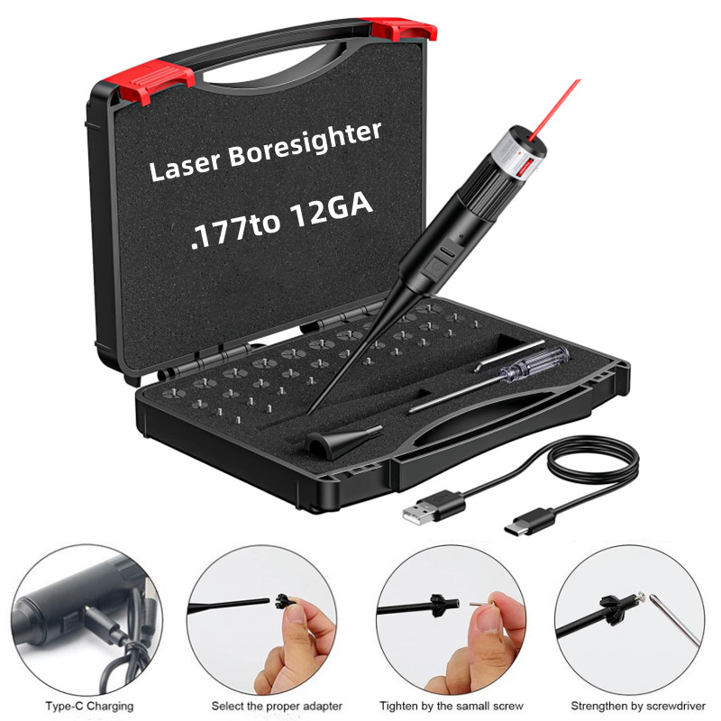 Laser Boresighter Kit - Kit de mira de orificio láser