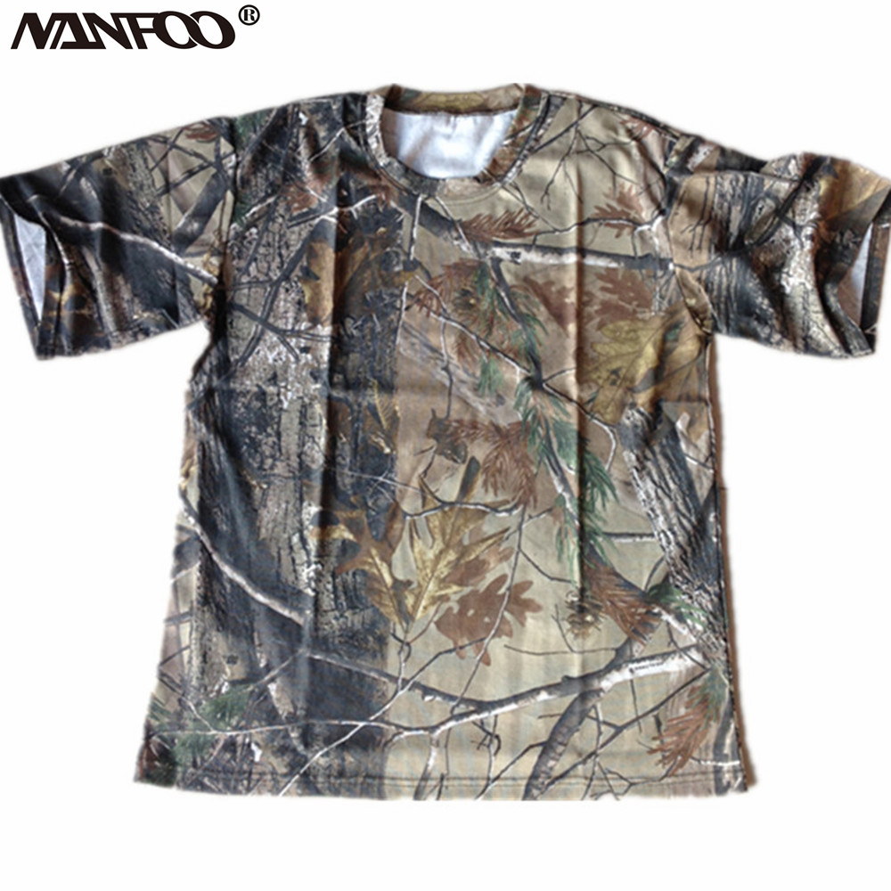 Camiseta de manga corta de ver - Outdoor Hunting T Shirts reseña y precio