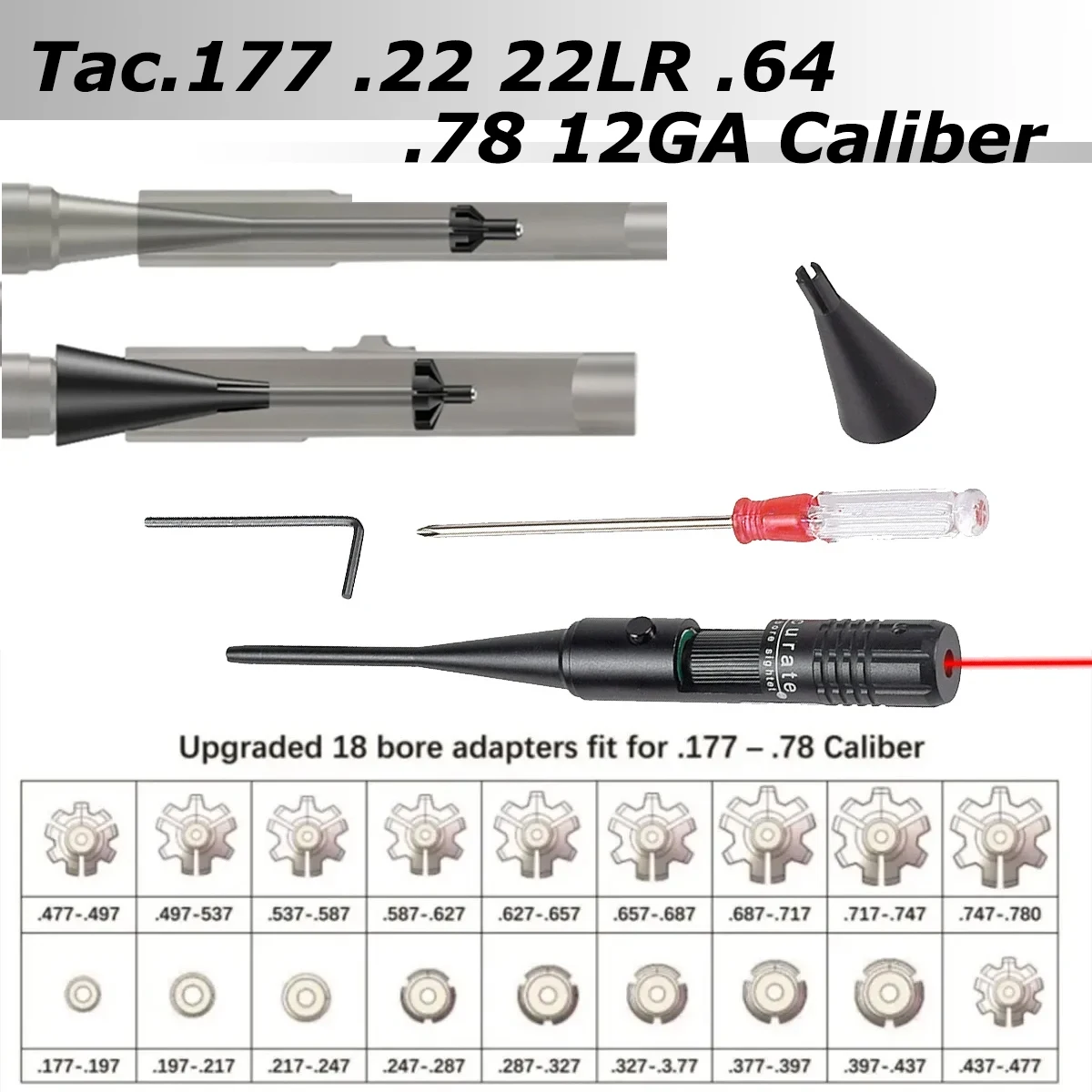 Kit de Alineación Láser Táctic - Laser Boresighter Kit reseña y precio