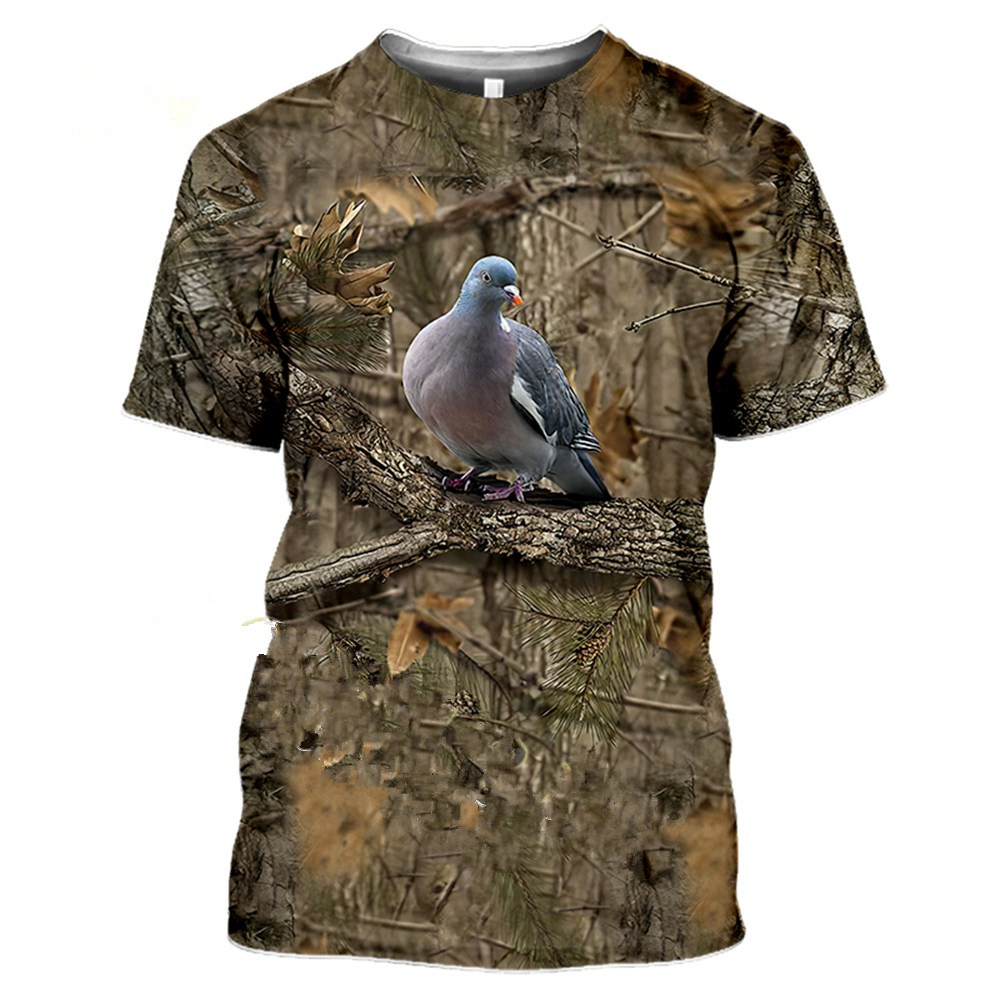 Camiseta informal de verano pa - Outdoor Hunting T Shirts reseña y precio
