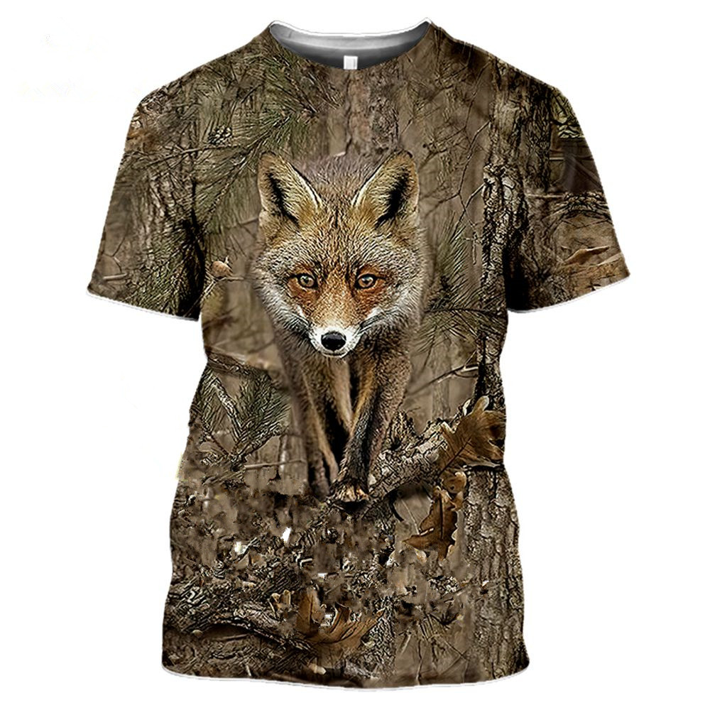 Camiseta informal de verano pa - Outdoor Hunting T Shirts reseña y precio