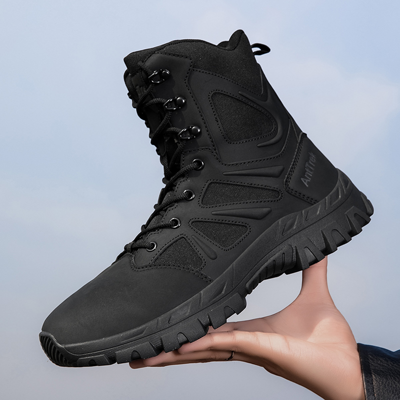 Botas militares para hombre, b - Outdoor Hunting Boots For Men reseña y precio