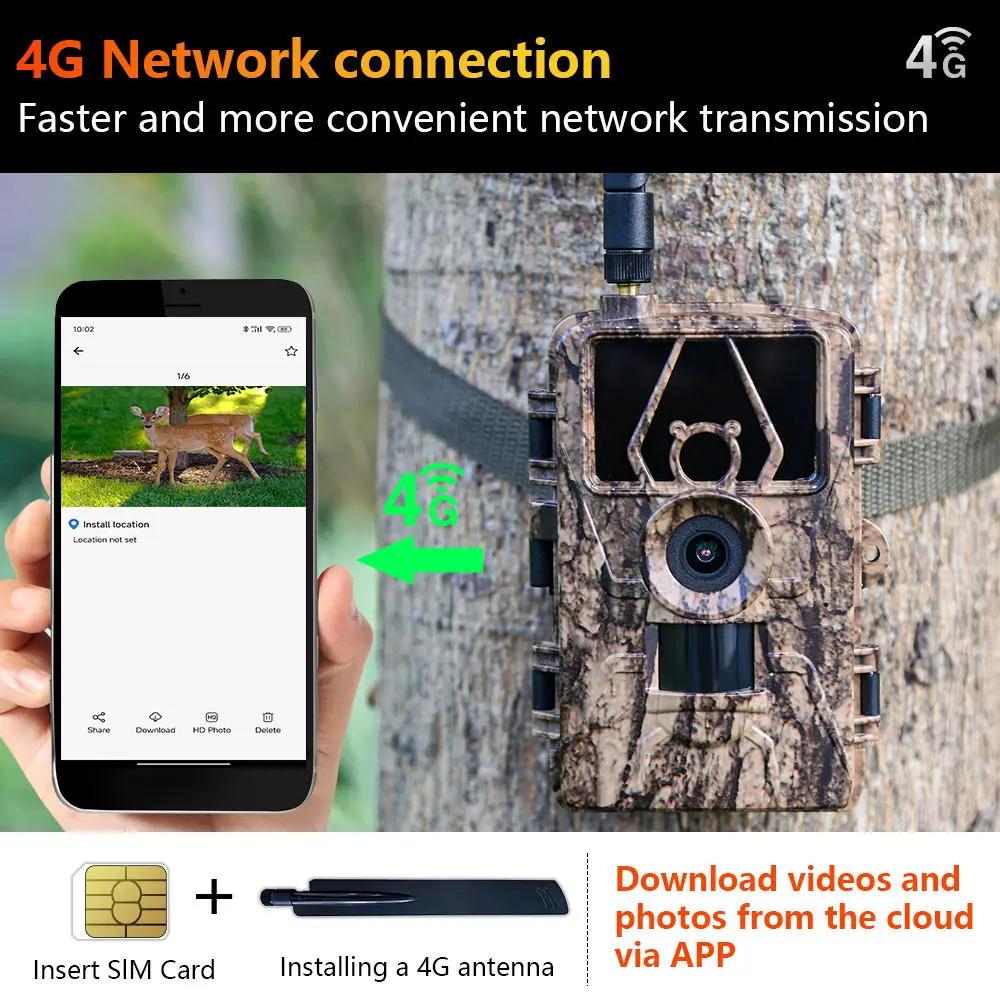 Cámara infrarroja HD8K para vi - Outdoor Hunting Video Camera reseña y precio