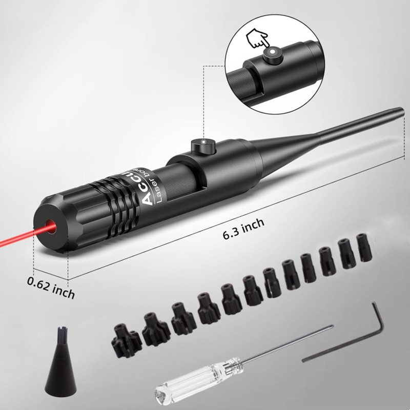 Kit de mira de orificio láser  - Laser Boresighter Kit reseña y precio