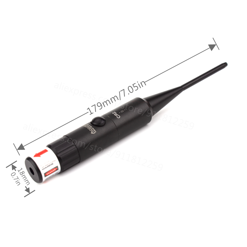 Kit de mira de orificio láser  - Laser Boresighter Kit reseña y precio