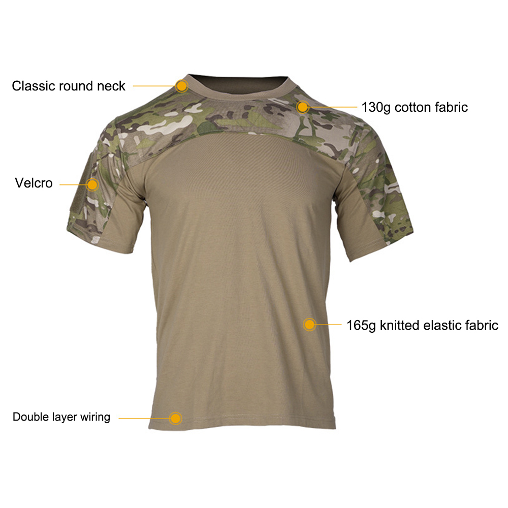 Camisetas de camuflaje para ho - Outdoor Hunting T Shirts reseña y precio