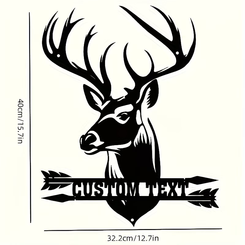 Arte Metálico de Pared con Cab - Hunting Outdoor Christmas Decorations reseña y precio