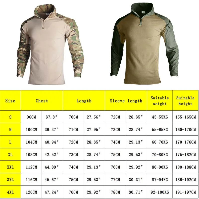 Camisas tácticas al aire libre - Outdoor Hunting T Shirts reseña y precio