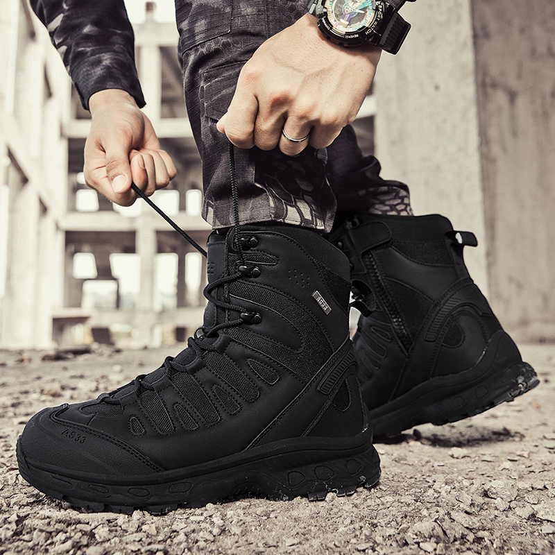 Nuevas botas tácticas para hom - Outdoor Hunting Boots For Men reseña y precio