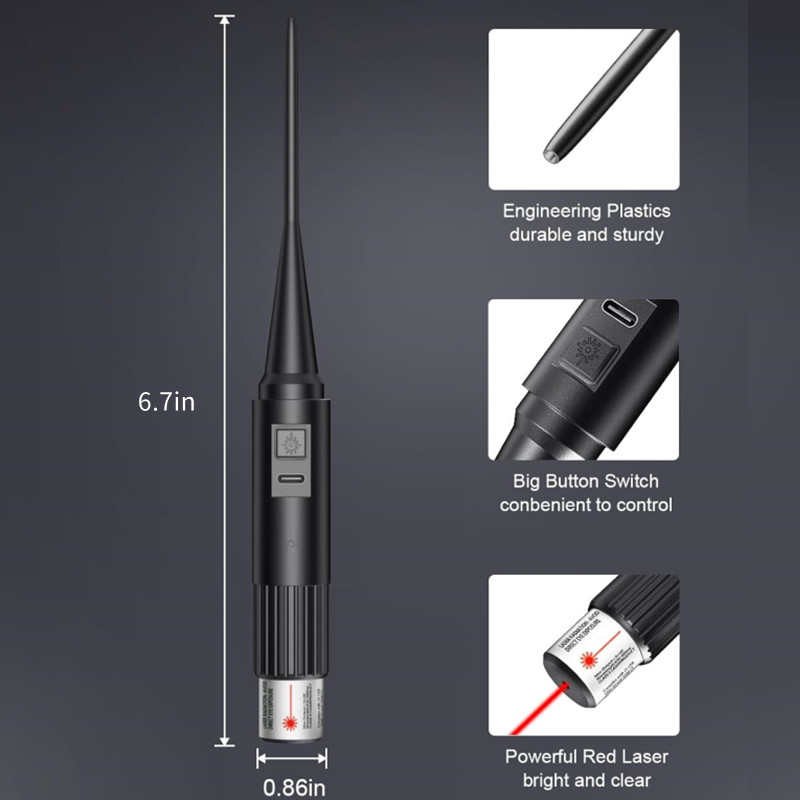 Kits de mira láser recargable  - Laser Boresighter Kit reseña y precio