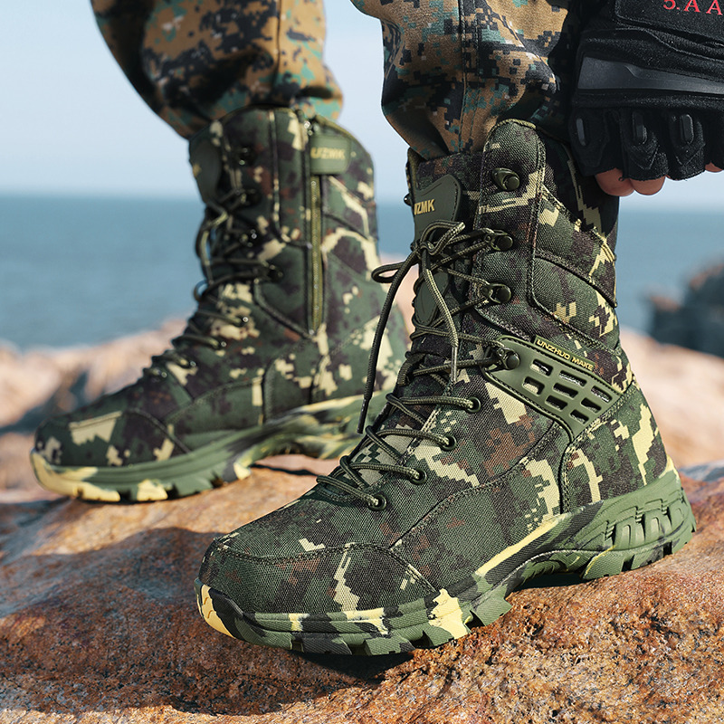 Botas de exterior de alta cali - Outdoor Hunting Boots For Men reseña y precio