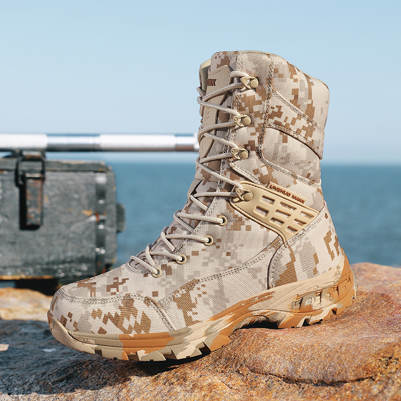 Botas de exterior de alta cali - Outdoor Hunting Boots For Men reseña y precio