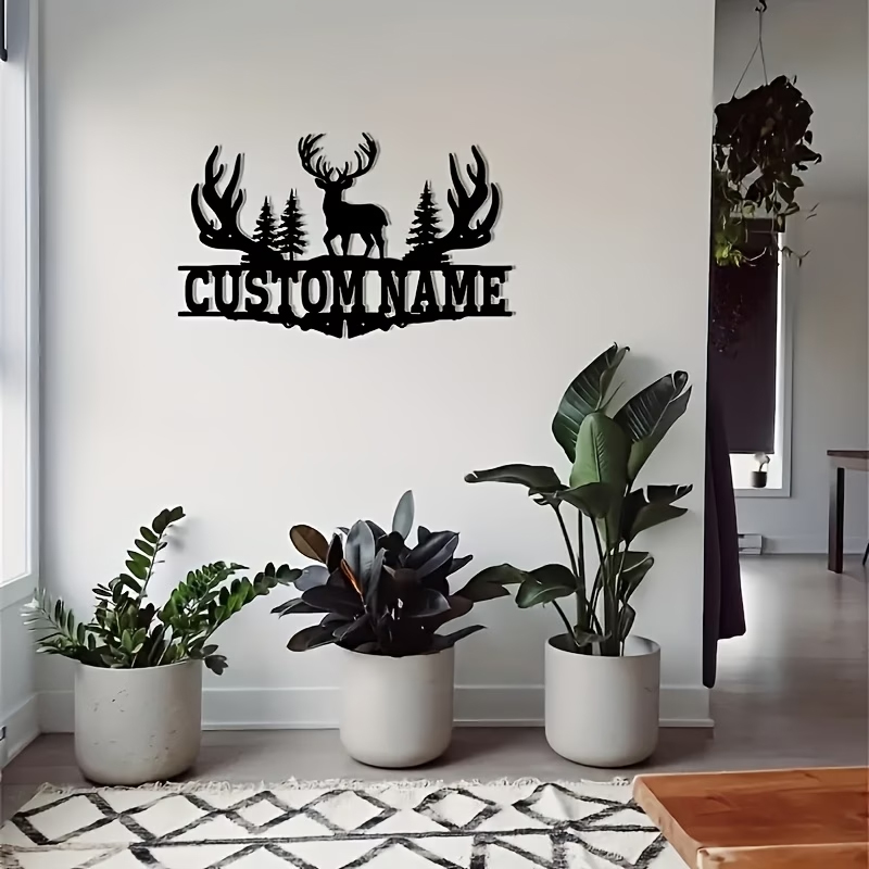 Arte de Pared Metálico Persona - Hunting Outdoor Christmas Decorations reseña y precio