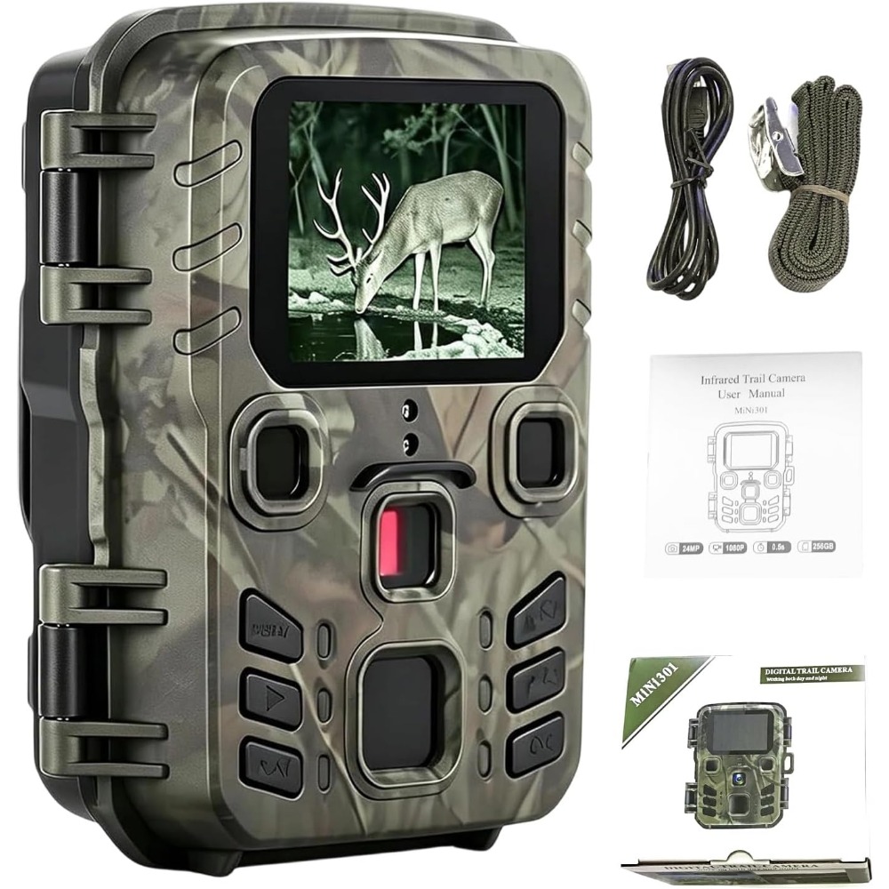 Minicámara con Visión Nocturna - Outdoor Hunting Video Camera reseña y precio