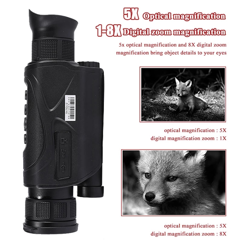 Cámara Monocular de visión noc - Outdoor Hunting Video Camera reseña y precio
