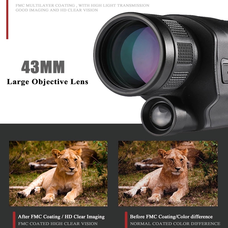 Cámara Monocular de visión noc - Outdoor Hunting Video Camera reseña y precio