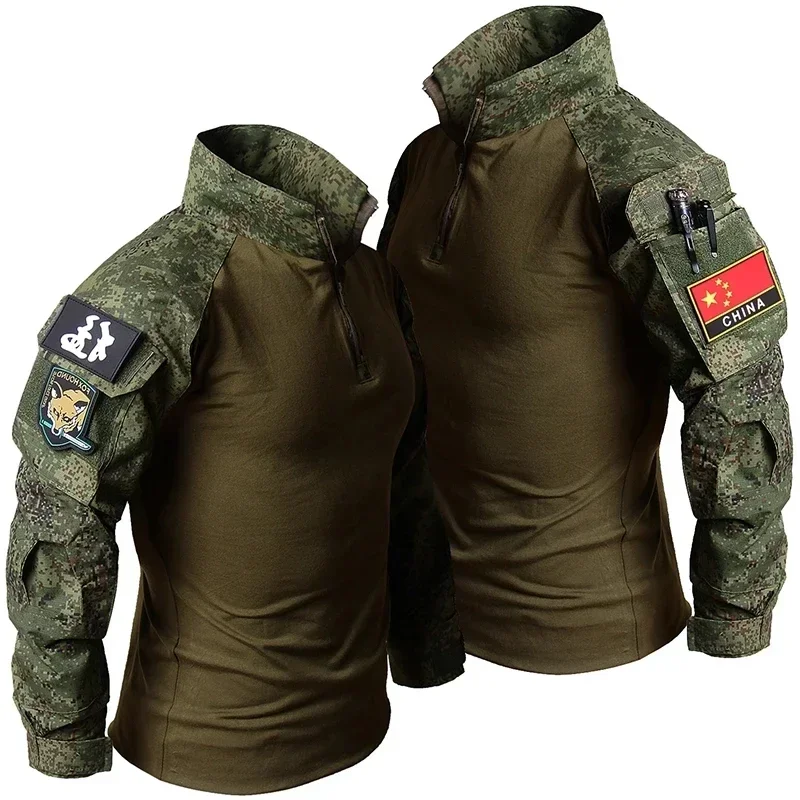 Uniforme táctico de camuflaje  - Outdoor Hunting T Shirts reseña y precio