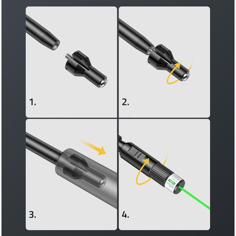 Kit de mira de orificio láser  - Laser Boresighter Kit reseña y precio